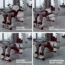 Posilovací lavice Marcy SB222