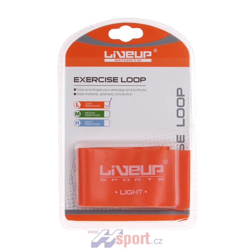 Powerband Mini Liveup oranžová