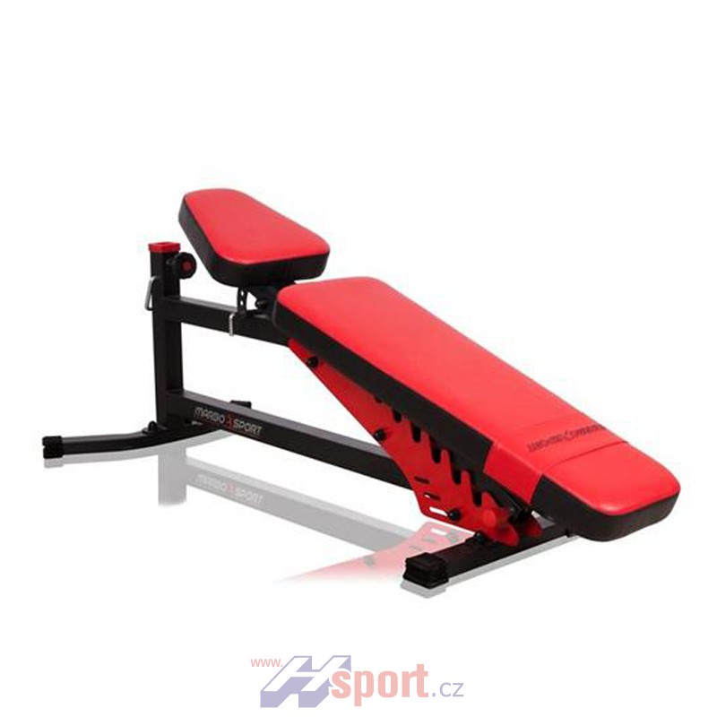 Polohovací posilovací lavice Marbo MS-L102