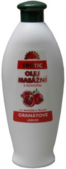 Masážní olej Herbavera Erotic 550 ml