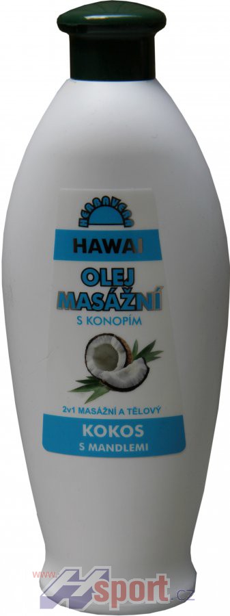 Masážní olej Herbavera Hawai 550 ml