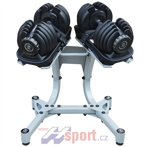 Stojan na činkový set Marcy 2 x 24 kg