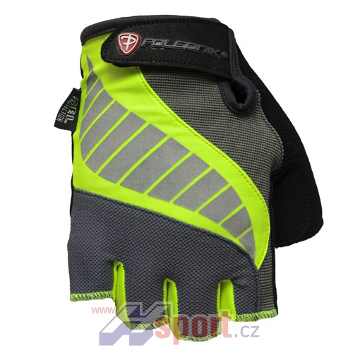 Cyklistické rukavice Polednik Gelmax zelené