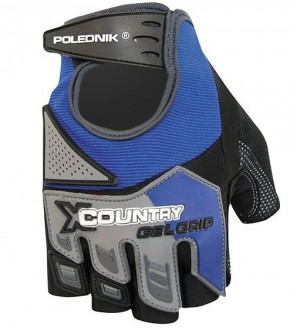 Cyklistické rukavice Polednik X Country 2015 modré