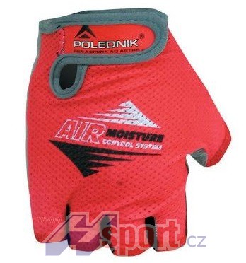 Cyklistické rukavice Polednik AIR 2015 červené