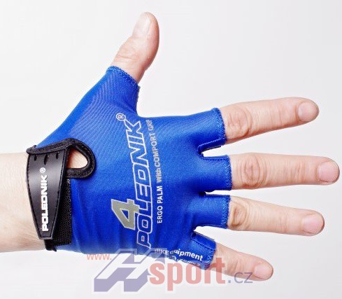 Cyklistické rukavice Polednik F4 2015 modré