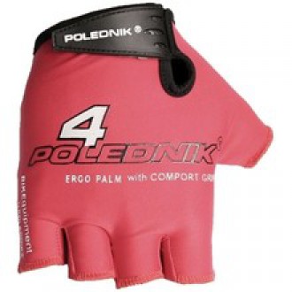Cyklistické rukavice Polednik F4 2015 červené