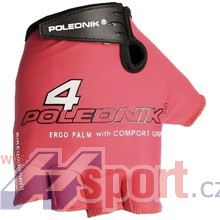 Cyklistické rukavice Polednik F4 2015 červené
