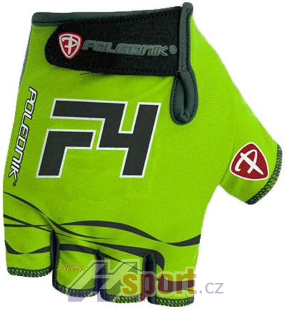 Cyklistické rukavice Polednik F4 2016 zelené