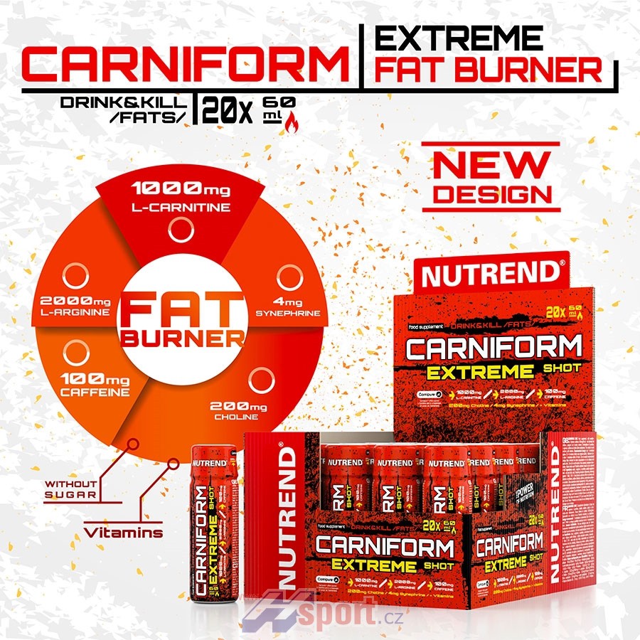 Nutrend Carniform Shot 20 x 60 ml