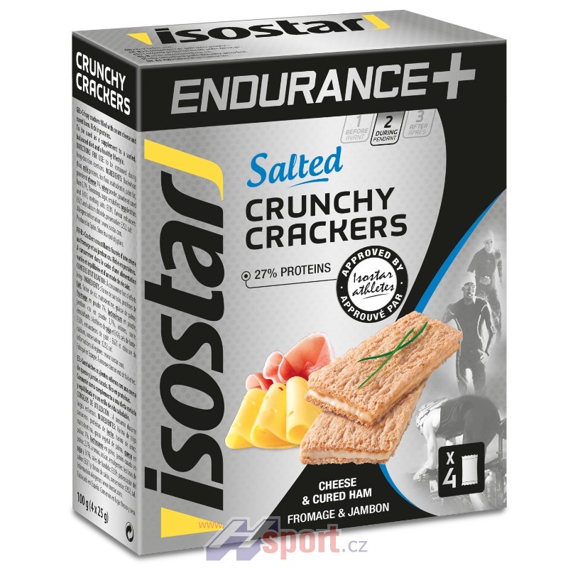 Isostar Endurance+ Crunchy Crackers 4 x 25 g