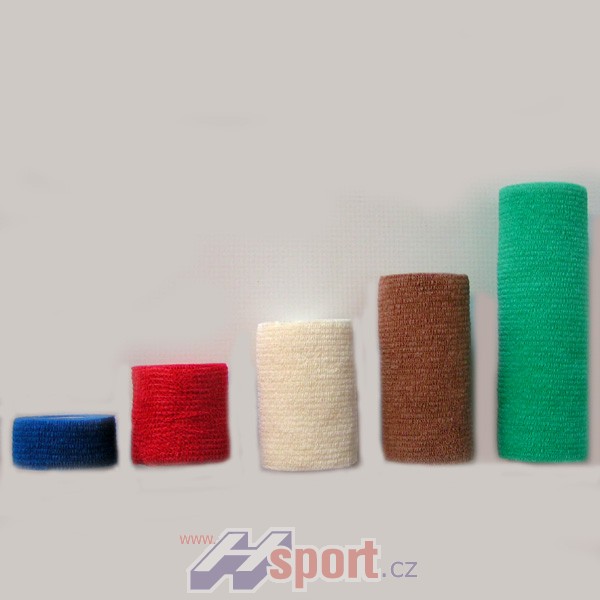 AUTOADHESIVNÍ BANDÁŽ 15 cm x 4,5 m - zelená