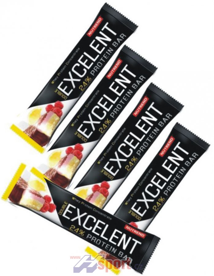 Nutrend Excelent Protein Bar Double 40 g 4+1 zdarma
