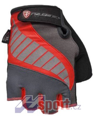 Cyklistické rukavice Polednik Gelmax červené