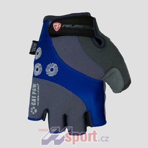Dámské cyklistické rukavice Polednik Daisy modré