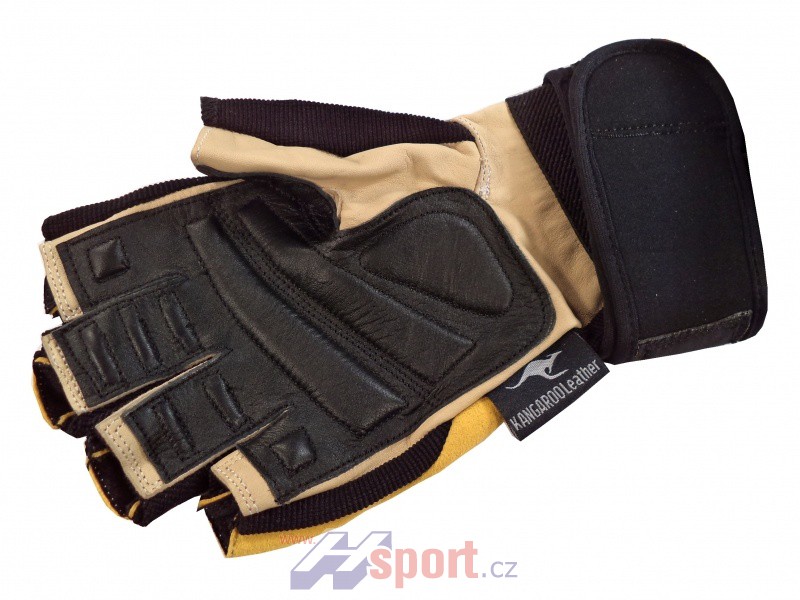 Fitness rukavice Polednik Maximus žluté