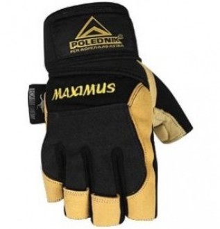 Fitness rukavice Polednik Maximus žluté