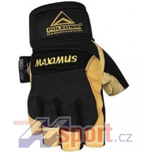 Fitness rukavice Polednik Maximus žluté