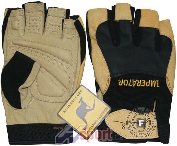 Fitness rukavice Polednik Imperátor žluté