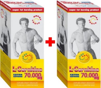 Holma L-Carnitine Extra Strong - 70.000 mg 1+1 zdarma
