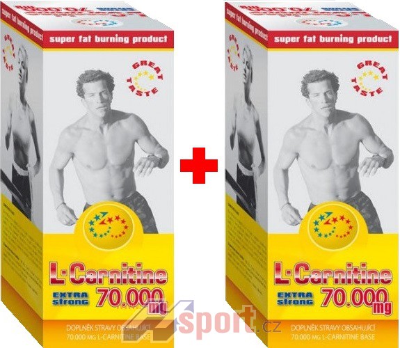 Holma L-Carnitine Extra Strong - 70.000 mg 1+1 zdarma