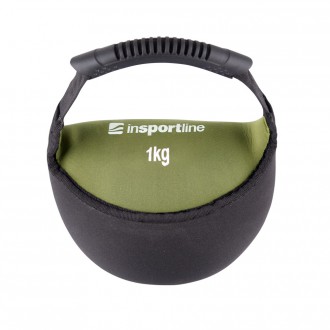 Neoprénová činka Insportline Bell-Bag 1 kg