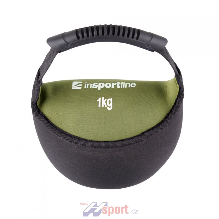 Neoprénová činka Insportline Bell-Bag 1 kg