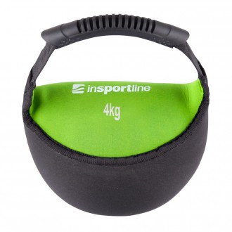 Neoprénová činka Insportline Bell-Bag 4 kg