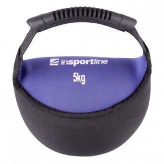 Neoprénová činka Insporline Bell-Bag 5 kg