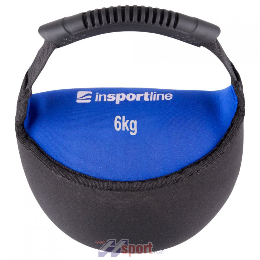 Neoprénová činka Insportline Bell-Bag 6 kg
