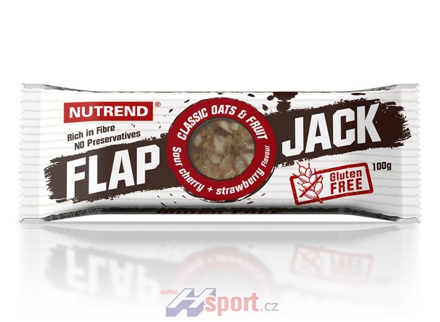 Nutrend Flapjack 100 g GLUTEN FREE 4+1 zdarma