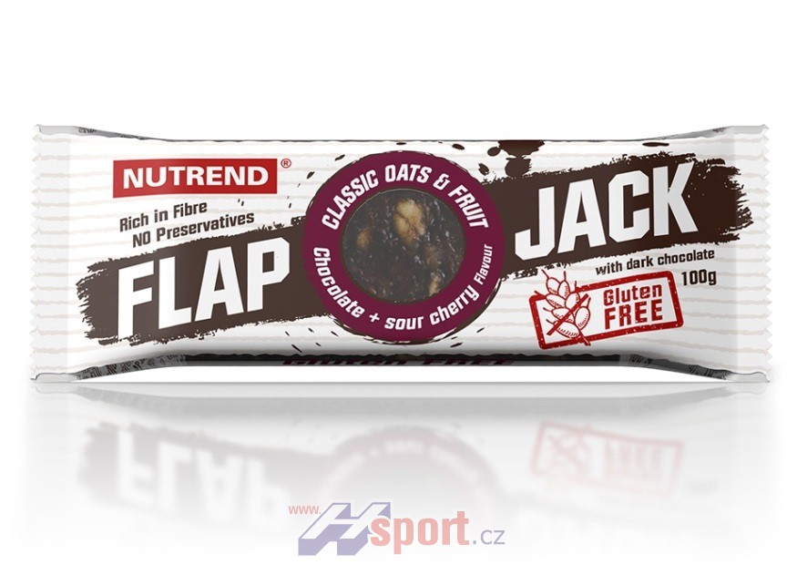 Nutrend Flapjack 100 g GLUTEN FREE 4+1 zdarma