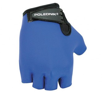 Cyklistické rukavice Polednik Basic 2015 modré