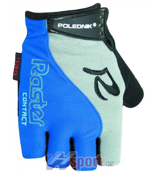 Cyklistické rukavice Polednik Raster modré