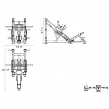 Leg Press Marbo MF-U001