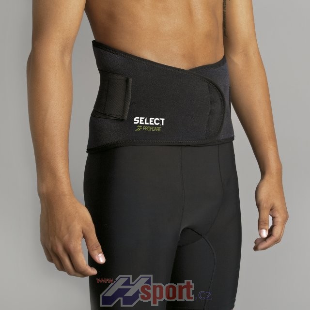 Bederní pás s výztuhami Select neoprénový 6411