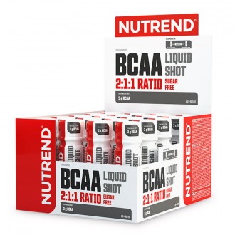 Nutrend BCAA Liquid Shot - 20x60 ml