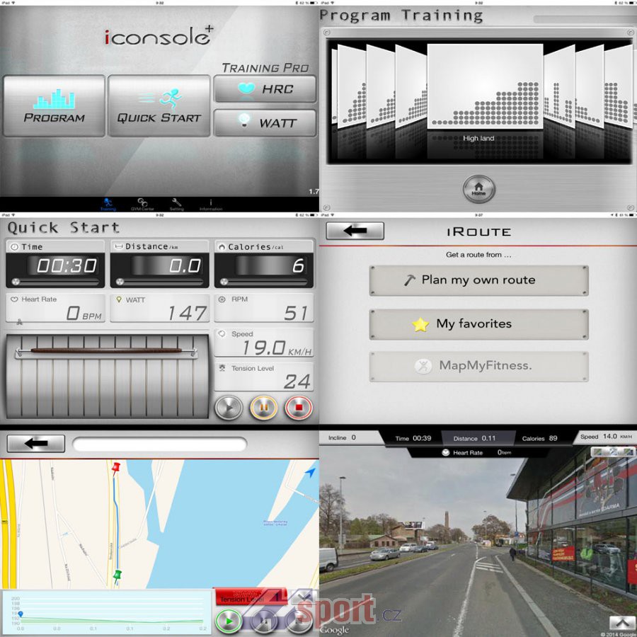 Eliptický trenažer Insportline inCondi ET60i