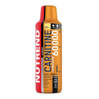 Nutrend Carnitine 60000 + Synephrine - 500 ml