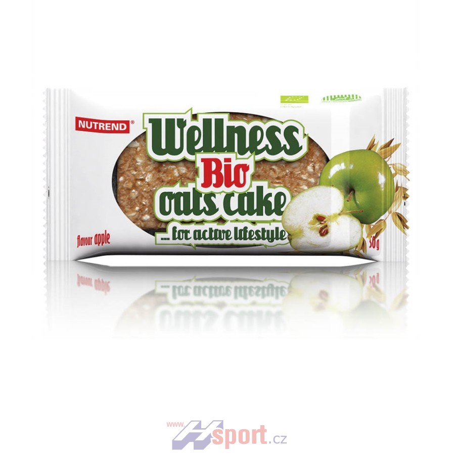 Nutrend BIO Wellness Oats Cake - 50 g