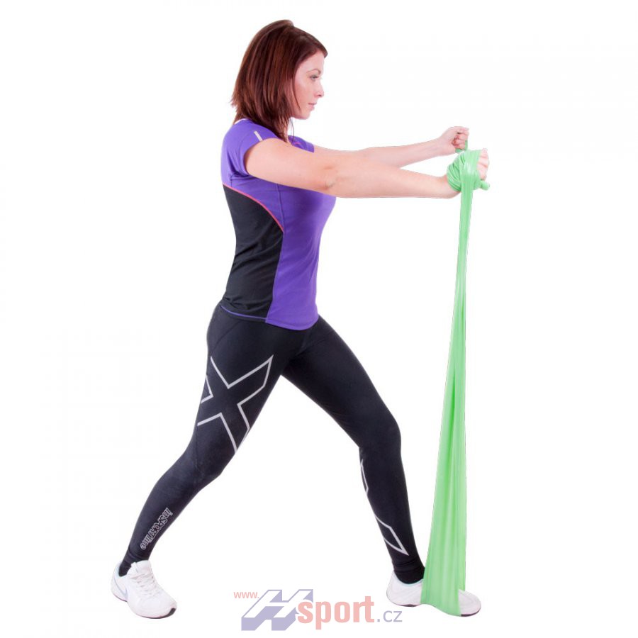 Gumový expander Insportline Morpo Roll 5,5 m Medium