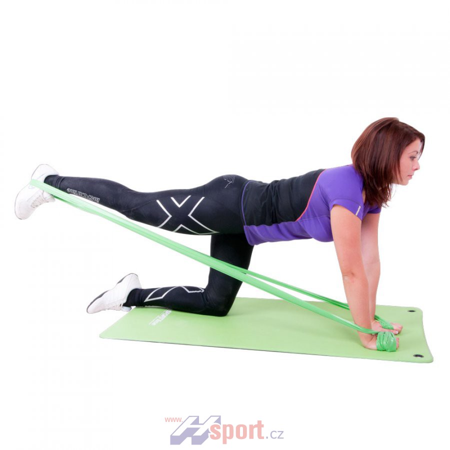 Gumový expander Insportline Morpo Roll 5,5 m Medium