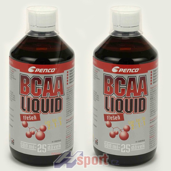 BCAA liquid 500 ml 2 + 1 ZDARMA