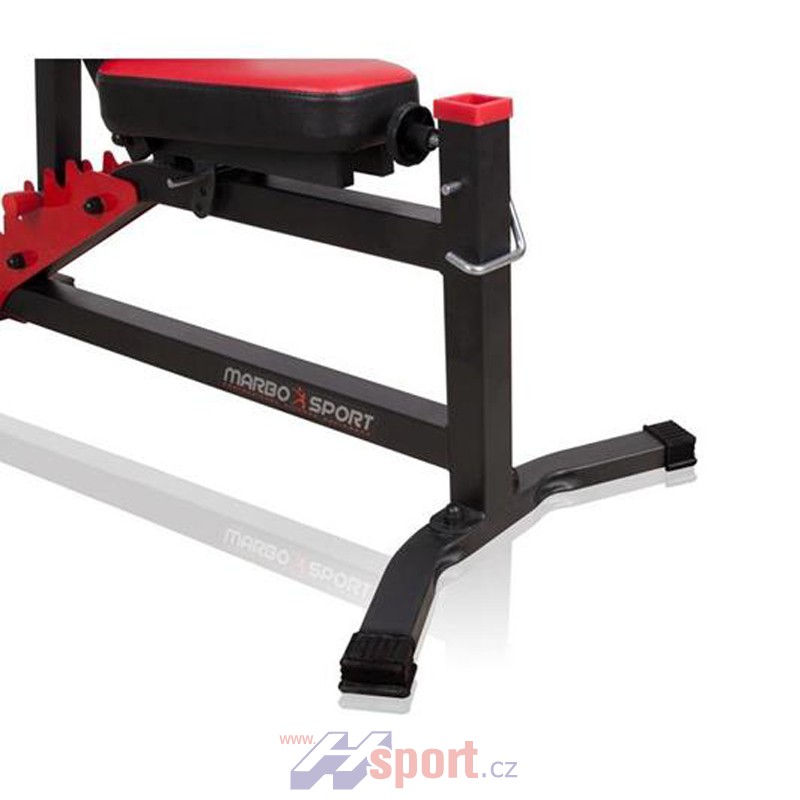 Polohovací posilovací lavice Marbo MS-L102