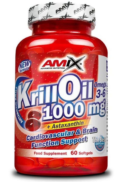 Amix Nutrition Amix Krill Oil 1000 - 60 cps