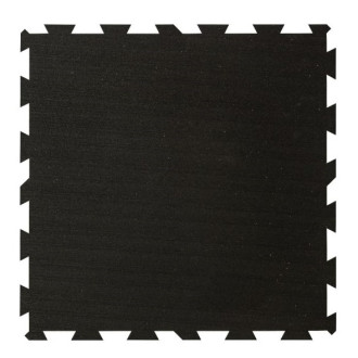 Sportovní podlaha Puzzle 8 mm, 1 x 1 m - černá