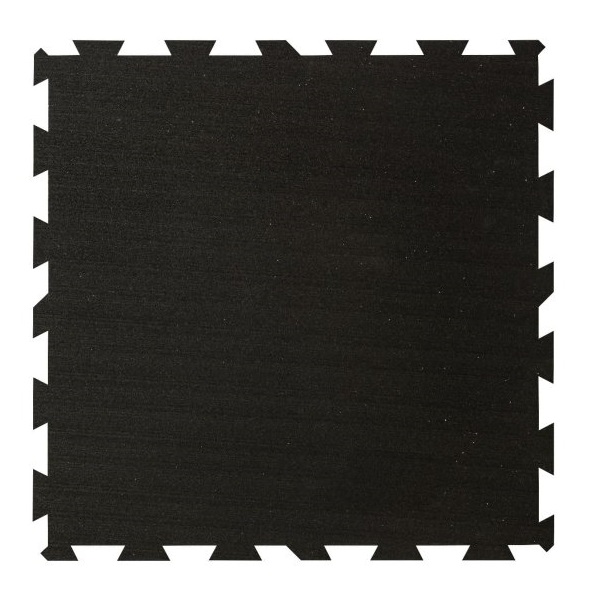 Attack Sportovní podlaha Puzzle 8 mm, 1 x 1 m - černá - černá