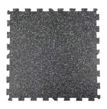 Sportovní podlaha Puzzle 8 mm, 1 x 1 m - barevný vsyp 40%