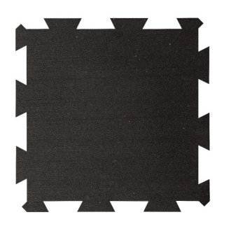 Sportovní podlaha Puzzle 8 mm, 50 x 50 cm - černá