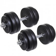 Nakládací vinylová činka 2x15 kg